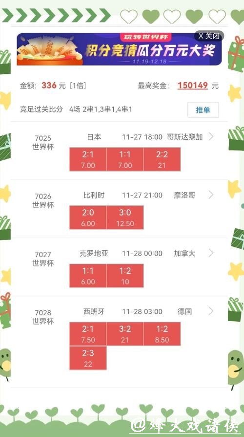 世界杯竞猜入口：享受精彩比赛预测